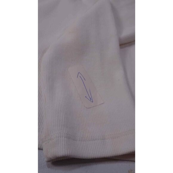 Veronica Beard Avedon Top White Ruffle Long Sleeve Top L NWT 228 IRRG - Picture 4 of 10